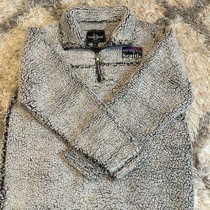 seattle sherpa quarter zip